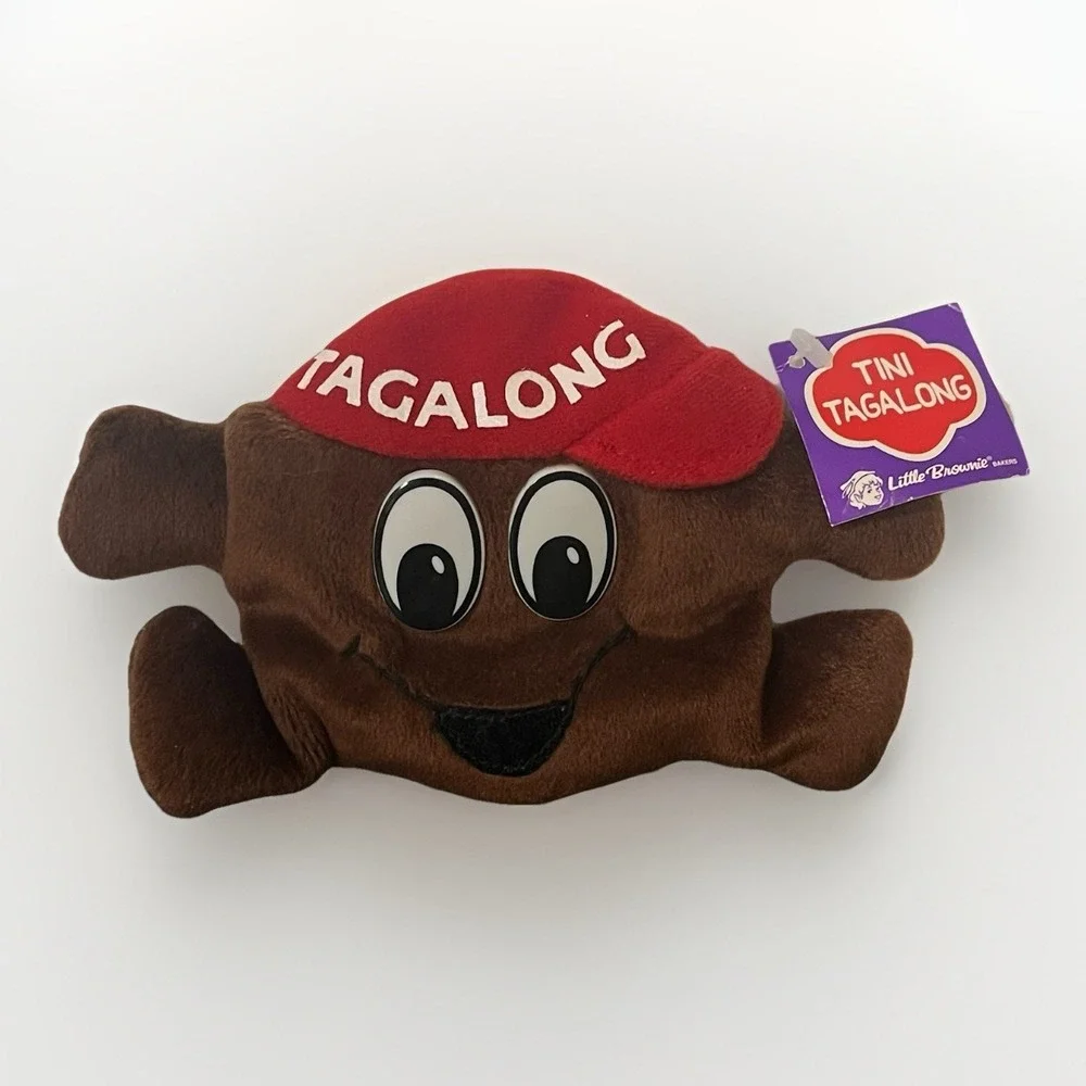 Girl Scout Cookie TINI TAGALONG Plush Beanie Little Brownie Bakers 2001 w/ Tag